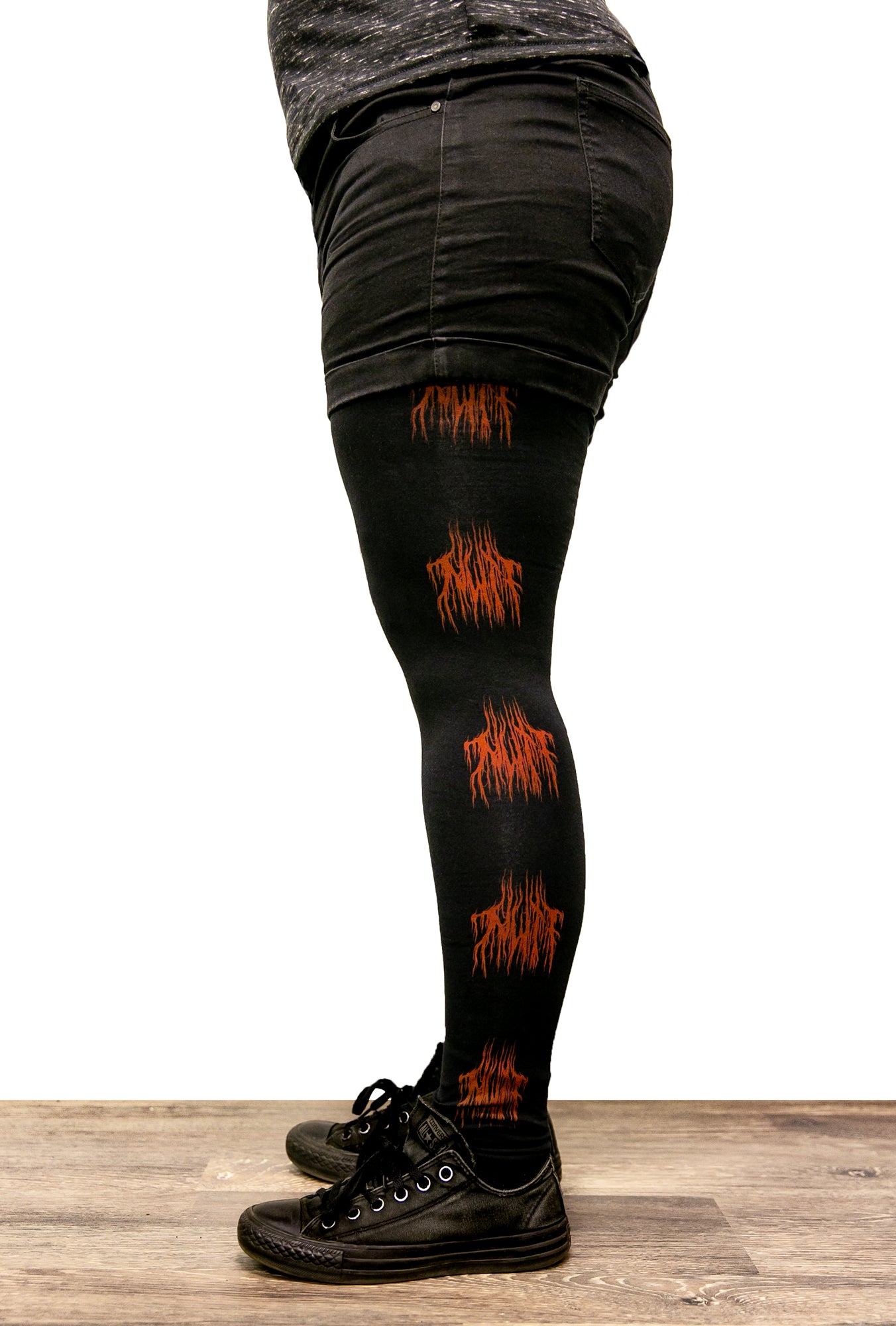 LEGGINGS - RED LOGO